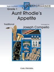 Aunt Rhodie's Appetite Concert Band sheet music cover Thumbnail